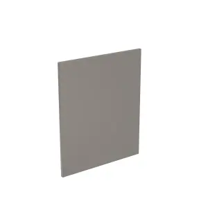 Kitchen Kit Appliance Door 596mm Slab - Super Gloss Dust Grey