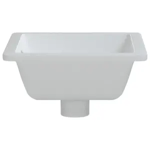 Bathroom Sink White 36x31.5x16.5 cm Rectangular Ceramic