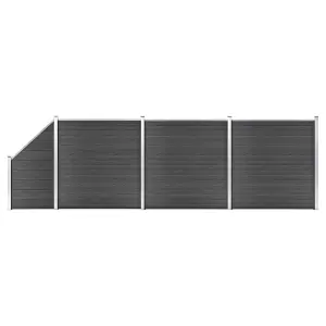 Berkfield Fence Panel Set WPC 619x