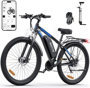 DUOTTS C29 Electric Bike, 29'' E-Mountain Bike With 48V 15Ah Removable Battery & 250W Powerful Motor, Professional 21-Speed With LCD Display,