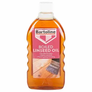 Bartoline Boiled Linseed Oil 500ml        26464940 (Pack of 12)