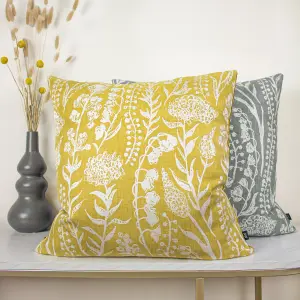 Ashley Wilde Turi Floral Feather Filled Cushion