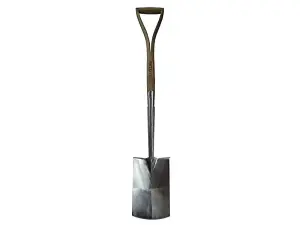 Faithfull RI11-VRSSDSWSYD Prestige Stainless Steel Digging Spade Ash Handle FAIPRESDSSS