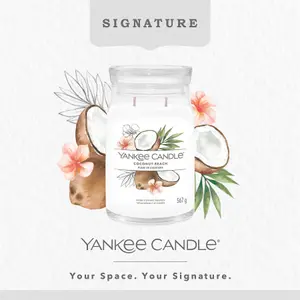 Yankee Candle Signature Large Jar Coconut Beach 2 Wick