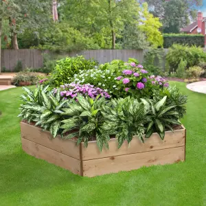 Greena Pentagonal Raised Bed 30 cm High, 90cm each side