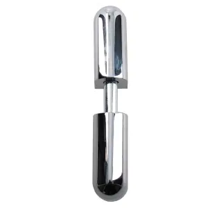 2pk Lift Off Chrome Knuckle Hinge Concealed Fixing 16x76mm Heavy Duty