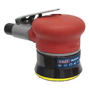 Sealey Air Palm Orbital Sander With Variable Speed Control Diameter 75mm GSA003