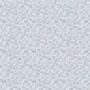 Galerie Natural Fx Blue Tessera Embossed Wallpaper