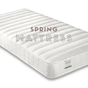 Carra White Triple Sleeper Bunk With Spring Mattresses