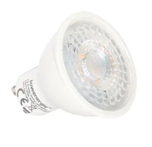 50w Equivalent Brightness GU10 5w LED Spotlight - Warm White