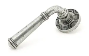 From The Anvil Pewter Regency Lever on Rose Set (Beehive) - Unsprung