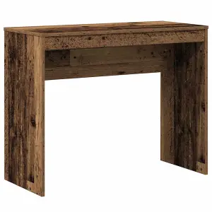 Berkfield Desk Old Wood 90x40x72 cm Engineered Wood