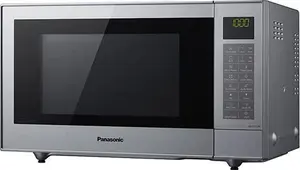 Panasonic CT57 Slim Combination Microwave Oven & Grill With Turntable, 27 Litres, 1000 W Power, 29 Pre-Set Menus, Silver