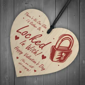 Funny Lockdown Valentines Day Gift For Boyfriend Girlfriend Husband Wife Keepsake