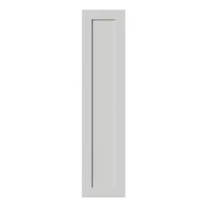 Tydeman Matt grey Shaker 70:30 Larder Cabinet door (W)300mm (H)1287mm (T)20mm