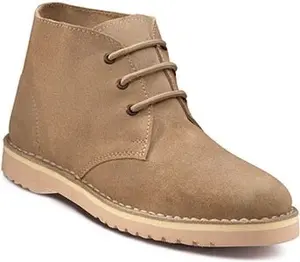 Pegasus Classic Suede Desert Boot Standard Fit - Beige