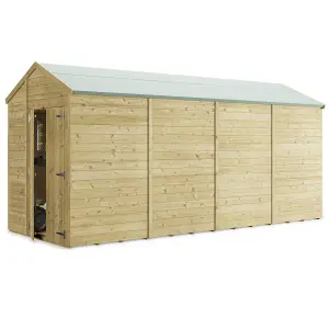 BillyOh Switch Tongue and Groove Apex Wooden Shed - 16x6 Windowless - 11mm Thickness