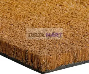 Natural Coir Mats with Durable PVC Backing 1mx7mx15mm Thickness