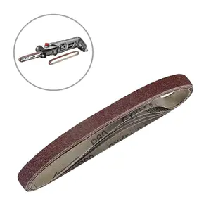 5 x Sanding Belts 120 Grit Grade 10 x 457mm for Wood & Metal Power Sanders