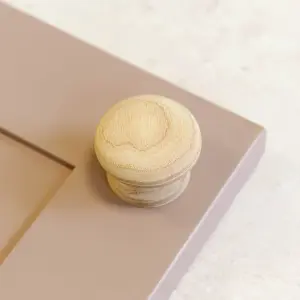 40mm Diameter Shaker Ash Cabinet Knob