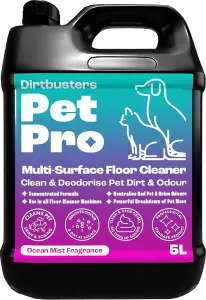 Pet Pro Multi Surface Floor Cleaner Solution With Deodoriser (5L)