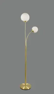 Lighting123 Hoxton Floor Lamp  G9 Bulb Cap for Living Room Bedroom Office