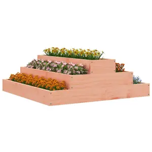 Berkfield Planter 80x80x27 cm Solid Wood Douglas