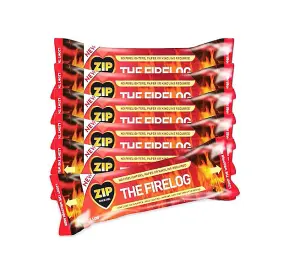 ZIP Firelog Instant Smokeless Fuel  Pack of 9