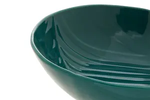 Maison by Premier Bali Dark Green Soup Bowl