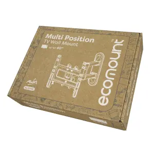 AVF Ecomount Multi Position TV Wall Mount, for TVs up to 40"