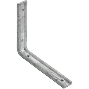 Charles Watson Galvanised Heavy Duty Shelf Brackets L Brackets 12 x 10"