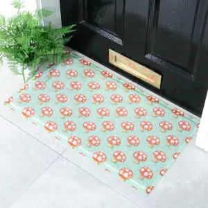 Toadstool Mushroom Doormat (70 x 40cm)