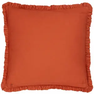 Paoletti Henderson Embroidered Cotton Polyester Filled Cushion