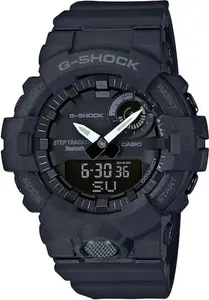 G-Shock GBA-800-1AER Men's Bluetooth Step Tracker Black Resin Strap Watch