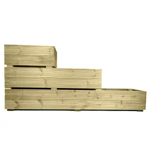 Large Decking Planter 1.8m L x 0.8m W x 5 Boards High