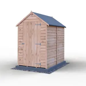 Shire Overlap 6x4 Single Door Value Shed with Window