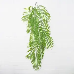 Pack of 12 x 120cm Artificial Hanging Palm Leaves Plant