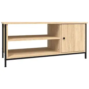 Berkfield TV Cabinet Sonoma Oak 100x40x45 cm Engineered Wood