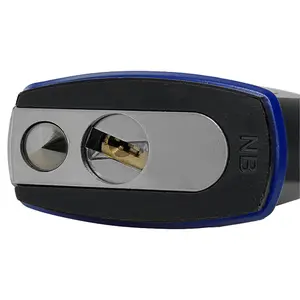 Federal Lock 730 Solid Steel Padlock - Sold Secure Silver CEN4