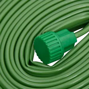 Berkfield 3-Tube Sprinkler Hose Green 15 m PVC