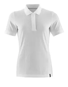 Mascot Crossover Ladies Fit ProWash Polo Shirt (White)  (Medium)