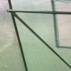 Outsunny 4 x 2M Polytunnel Walk-in Garden Greenhouse with Zip Door and Windows