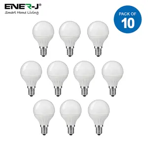 10pcs LED Bulb 4W LED Golf Ball Lamp E14 P45 6000K