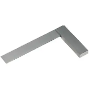 150mm Precision Steel Square Tool - Hardened, Tempered, and Polished for Accuracy