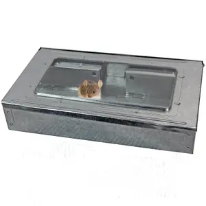 Metal Mouse Trap - Humane Multi Reusable Bait Pest Control