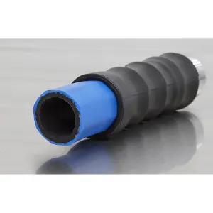 Sealey 19mm 30m Heavy Duty Hex Hot/Cold Rubber Water Hose - Blue HWH30M