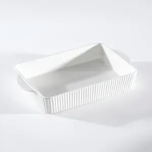 Porcelain Rectangular Carnaby Chelsea Roasting Dish