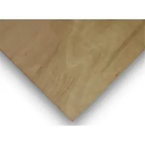 PACK OF 5 (Total 5 Units) - 2440mm x 1220mm x 12.0mm Hardwood Plywood Class 3 External Grade Sheet