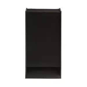 Integrated Eco Crevice Bat Box - Recycled LDPE Plastic/Wood - L10.5 x W21.5 x H44 cm - Black