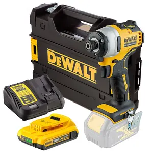 Dewalt DCF809D1 18v XR Brushless Impact Driver - 1x2.0ah Battery Charger Tstak